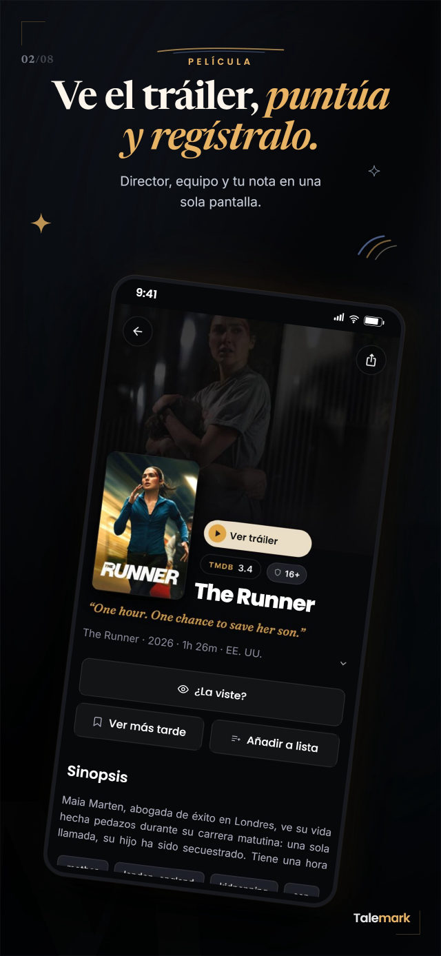 Ficha de película: mira el tráiler, puntúa y escribe en tu diario